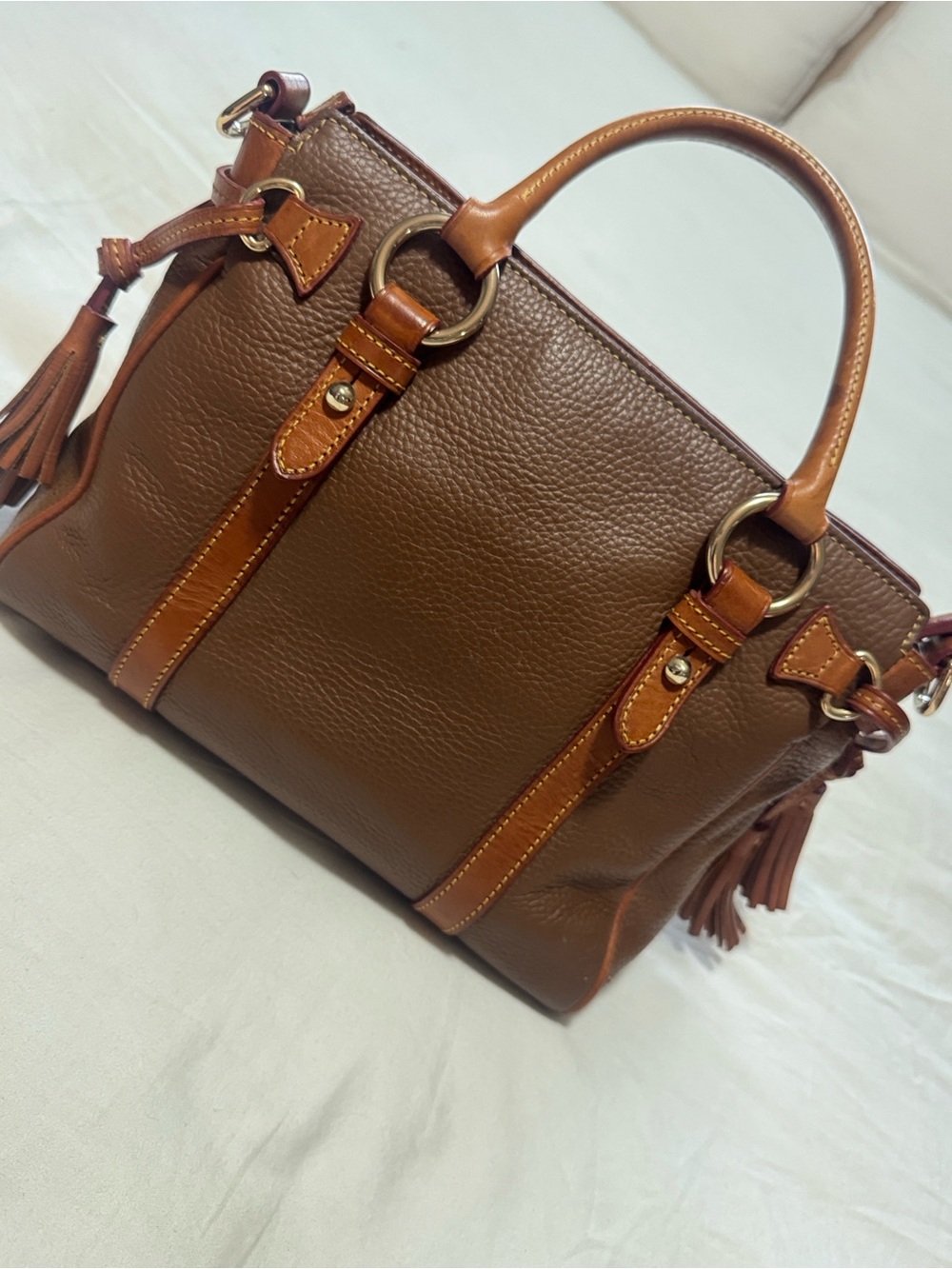 Dooney & Bourke Florentine Pocket Satchel - Picture 8 of 15
